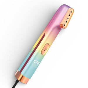 CHI Vibes Handheld Compact Garment Steamer Pink Rainbow